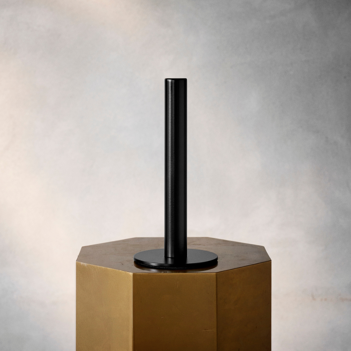 Køkkenrulleholder, mat sort